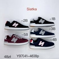 Buty sportowe wiązane męskie (41-46/8P)