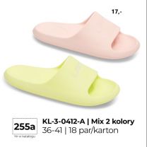 Klapki basenowe damskie (36-41/18P)