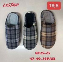 Kapcie zakryte palce męskie (47-49/24P)