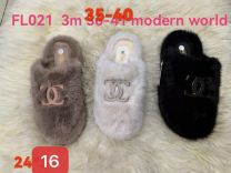 Kapcie zakryte palce damskie (35-40/24P)