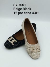Baleriny damskie (36-41/12P)