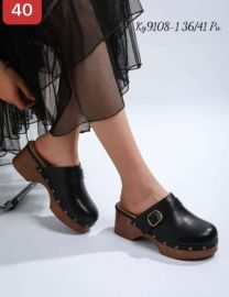 Klapki zakryte palce damskie(36-41/12P)