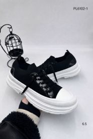 Trampki wiążane damskie(36-41/12P)