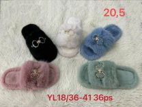 Kapcie odkryte palce damskie(36-41/36P)