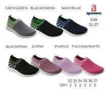 Buty sportowe wsuwane chłopięce i dziewczynka (32-37/12P)