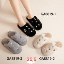 Kapcie zakryte palce damskie (36-41/12P)