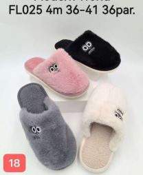Kapcie zakryte palce damskie (36-41/36P)