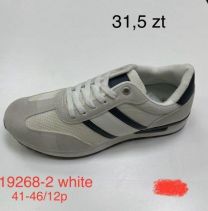 Buty sportowe wiązane męskie (41-46/12P)