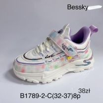 Buty sportowe na rzepy dziewczynka (32-37/8P)