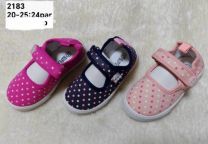 Trampki na rzepy dziewczynka (20-25/24P)