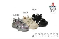 Buty sportowe na rzepy chłopięce i dziewczynka (30-37/8P)