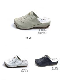 Klapki zakryte palce damskie(36-41/12P)