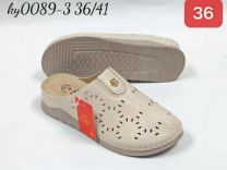 Klapki zakryte palce damskie(36-41/12P)