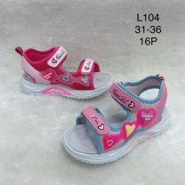 Sandały dziewczynka (31-36/16P)