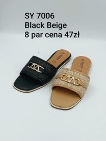 Klapki na płaskim (36-41/8P)