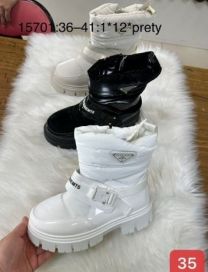 Botki Śniegowce damskie (36-41/12P)