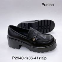 Półbuty na obcasie(36-41/12P)