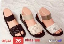 Sandały na koturnie (36-41/12P)