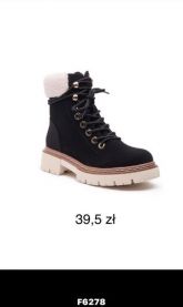 Botki na płaskim (36-41/12P)