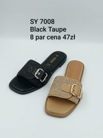 Klapki na płaskim (36-41/8P)