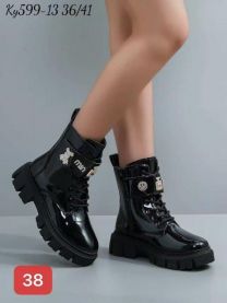 Botki na płaskim (36-41/12P)