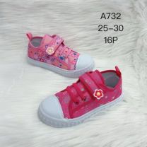 Trampki na rzepy dziewczynka (25-30/16P)