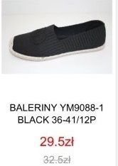 Espadryle damskie (36-41/12P)