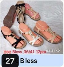 Sandały na płaskim (36-41/12P)