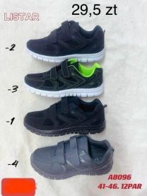 Buty sportowe na rzepy męskie (41-46/12P)