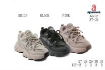 Buty sportowe wiązane dziewczynka (27-31/12P)