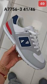 Buty sportowe wiązane męskie (41-46/12P)