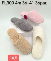 Kapcie zakryte palce damskie (36-41/36P)