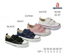 Trampki na rzepy chłopięce i dziewczynka (32-37/12P)