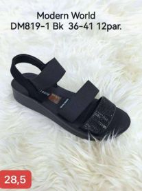 Sandały na koturnie (36-41/12P)