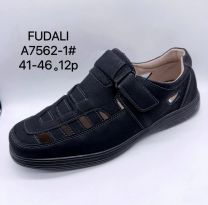 Półbuty na rzepy męskie (41-46/12P)