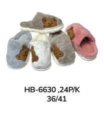 Kapcie zakryte palce damskie (36-41/24P)