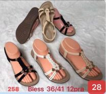 Sandały na płaskim (36-41/12P)