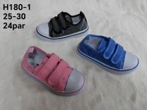 Trampki na rzepy dziewczynka (25-30/24P)