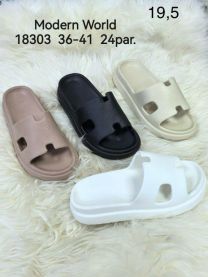 Klapki basenowe damskie (36-41/24P)