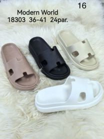 Klapki basenowe damskie (36-41/24P)