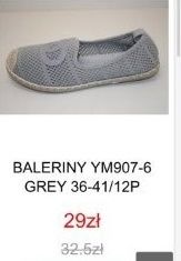 Espadryle damskie (36-41/12P)