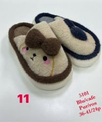 Kapcie zakryte palce damskie (36-41/24P)