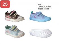 Trampki na rzepy dziewczynka (24-29/18P)