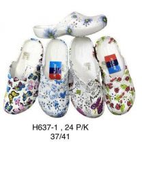 Klapki kroksy damskie (37-41/24P)