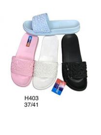 Klapki basenowe damskie (37-41/24P)