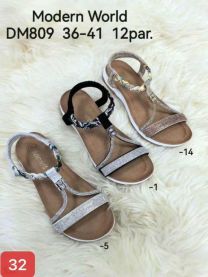 Sandały na płaskim (36-41/12P)