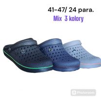 Klapki kroksy męskie (41-47/24P)