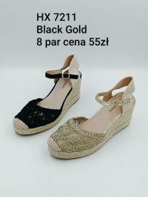 GOODIN_Sandały Na Koturnie (36-41/8P)