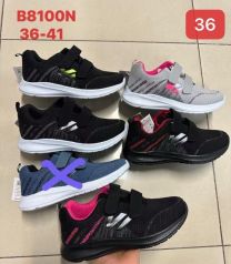 Buty sportowe na rzepy damskie (36-41/12P)