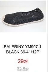 Espadryle damskie (36-41/12P)